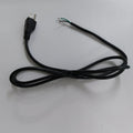 Grounded 3-Prong AC Power Cord – 5ft, 18AWG